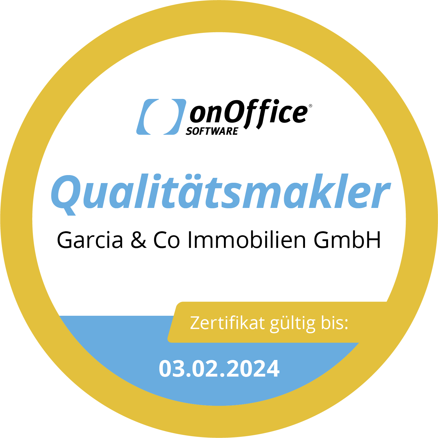 Quality broker Garcia logo